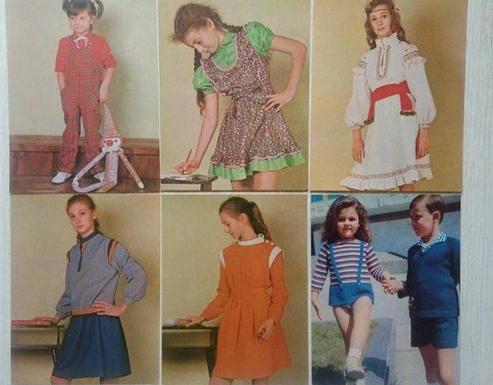 Детская одежда 80 90 годов