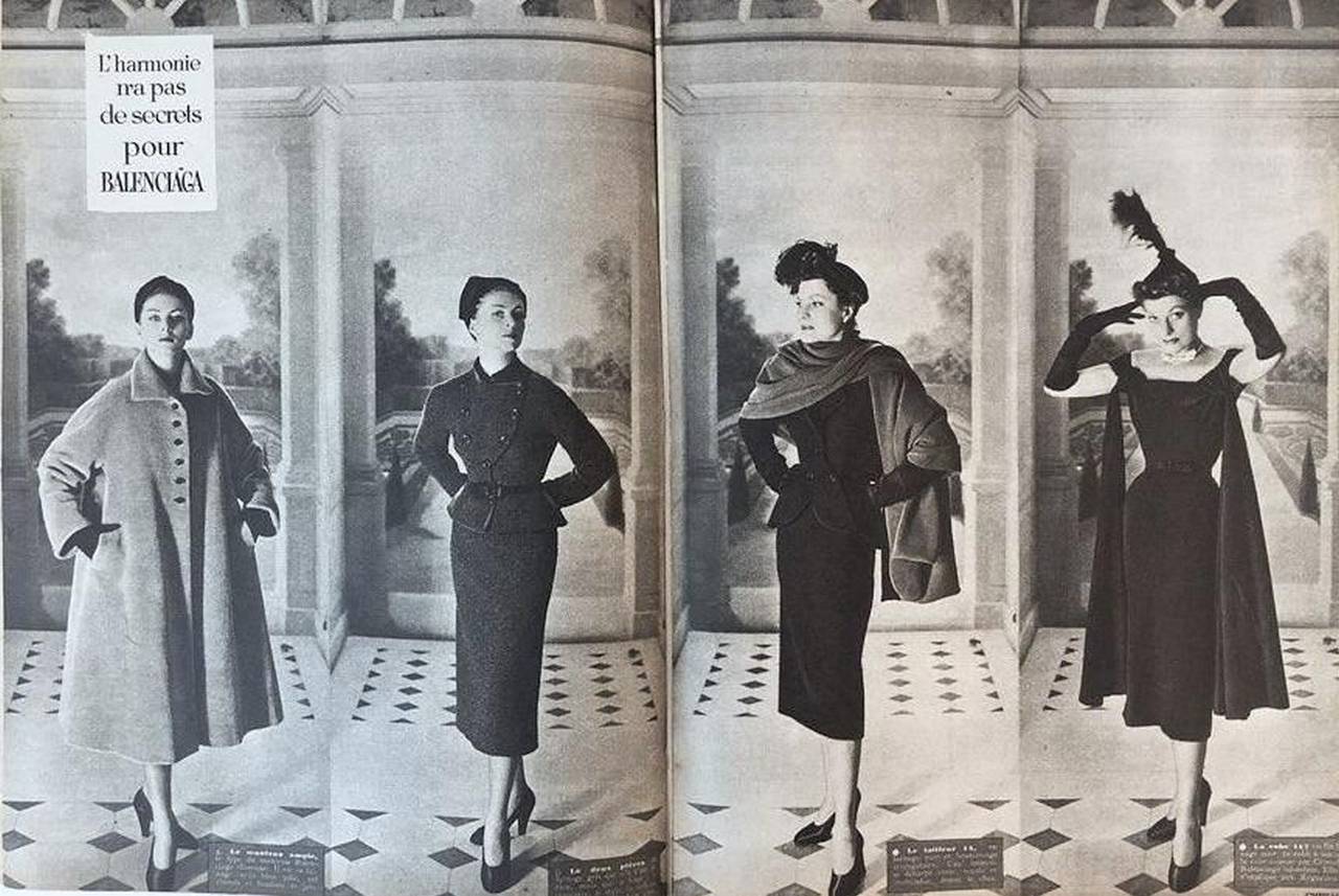 Четыре образа Кристобаля Баленсиаги 50-е годы, фото 