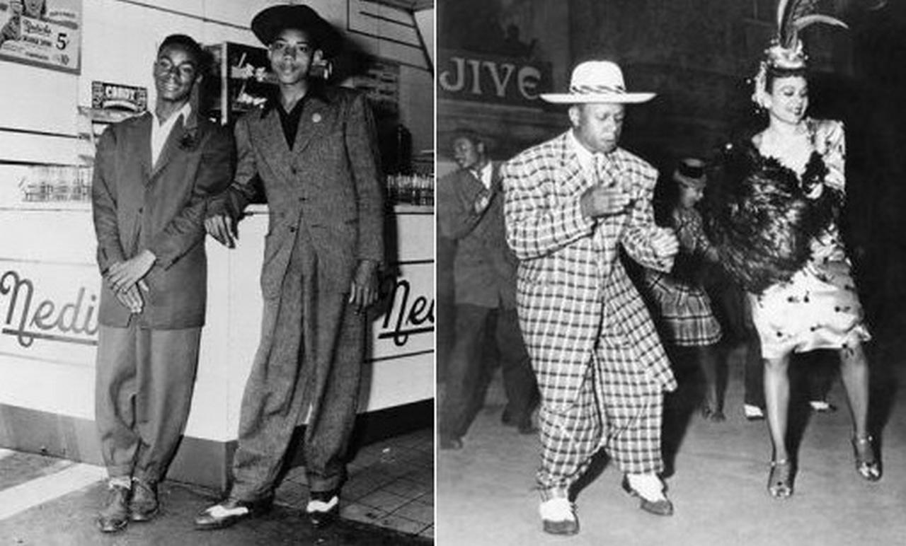 Мужские штаны-бананы 1940 годы, фото