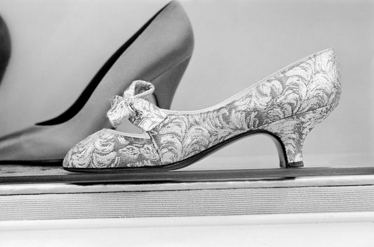 Обувь с каблуком «kitten heels» в 1950-х годах, фото