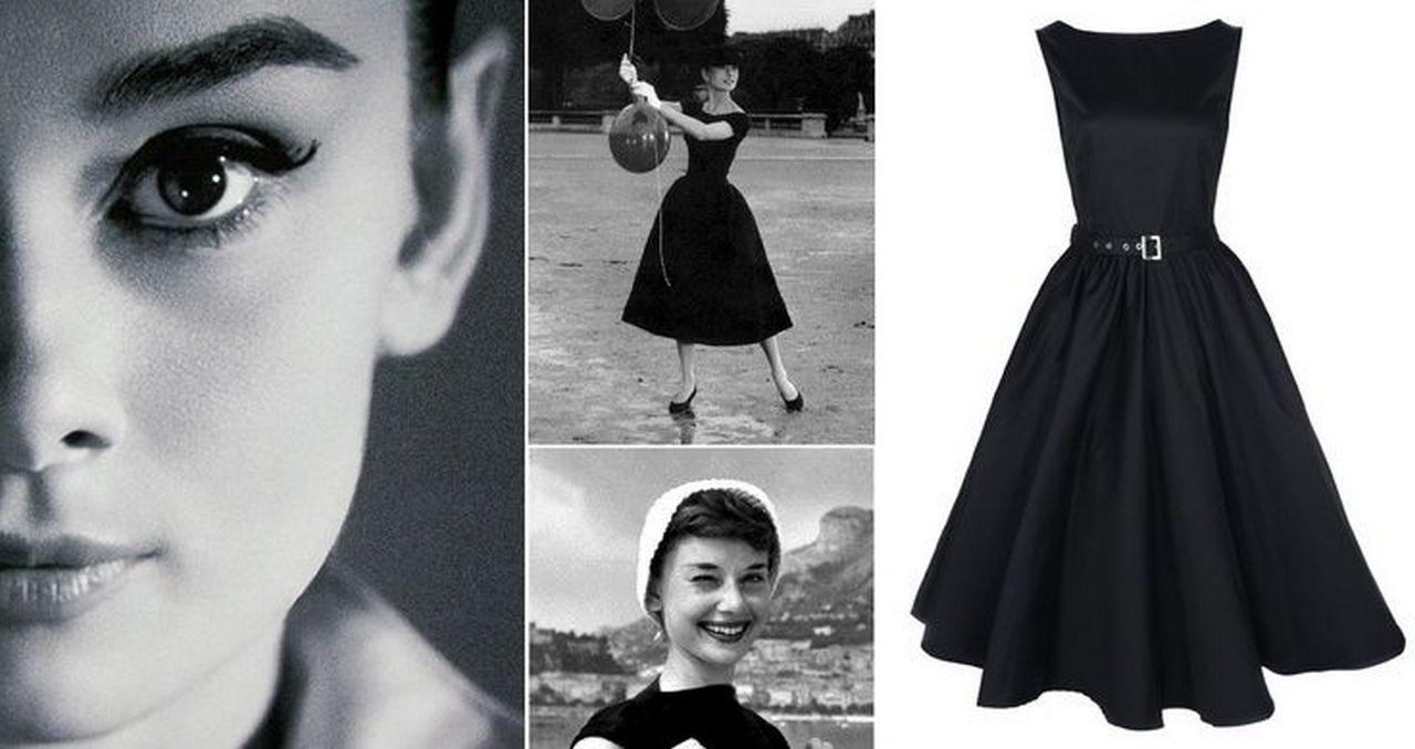 Одри Хепберн мода 50-х годов, фото
