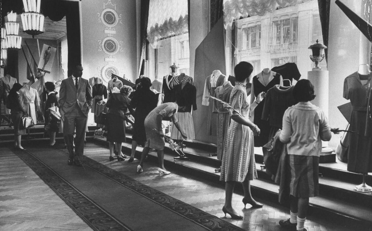 Советские люди смогли насладиться американскими показами мод в 50-х годах, фото